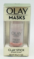 Olay Masks Fresh Reset Clay Stick Pink Mineral Complex 1.7 Oz