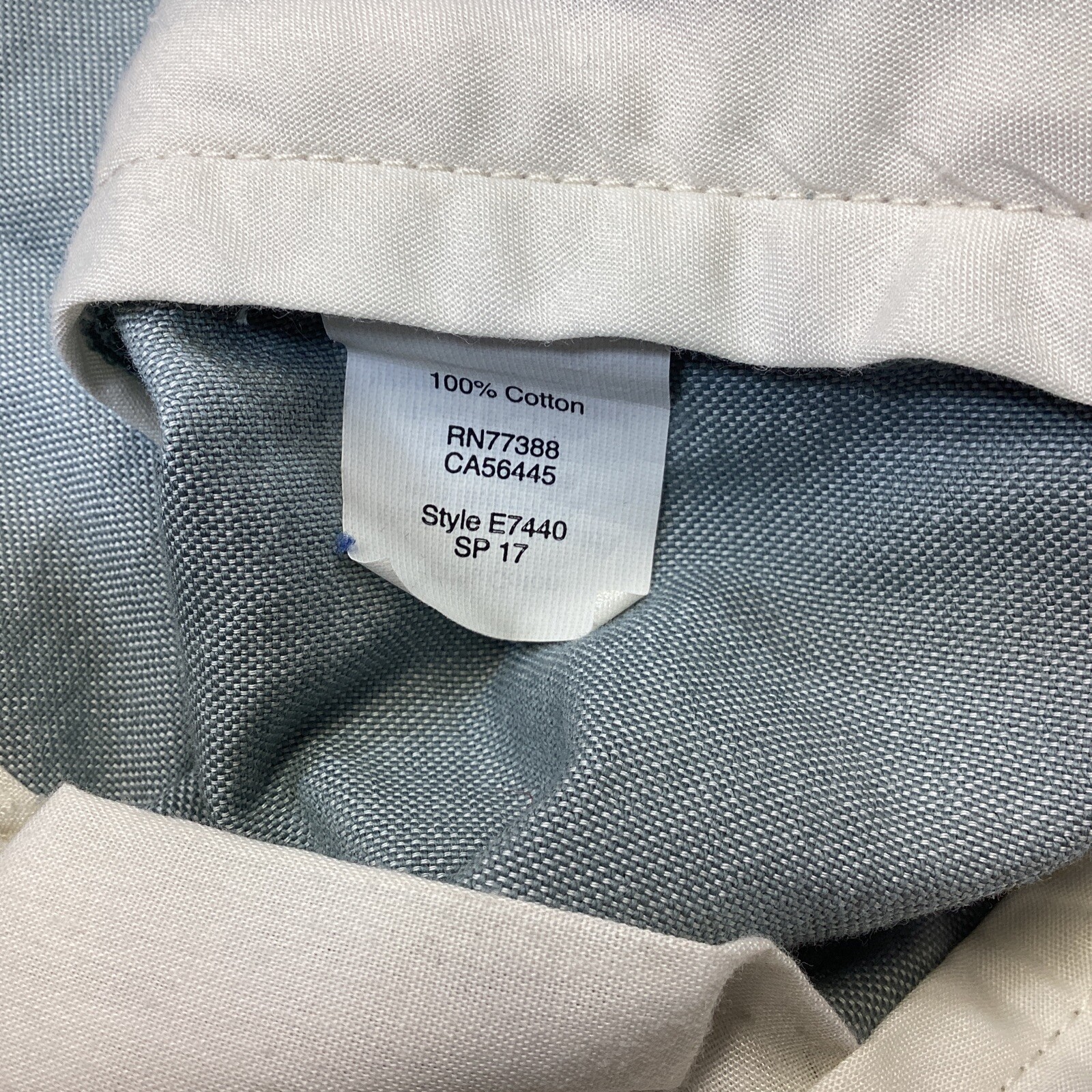 J.CREW Pants Men’s Size 33x30 The Sutton Chino Slightly Tapered Leg Blue