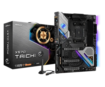 Placas base ASROCK X570 Taichi X570 DDR4 AM4 Wi-Fi 6 ATX