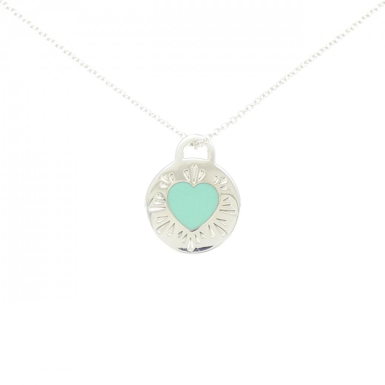 Authentic Tiffany Round Heart Necklace  #260-007-475-3581