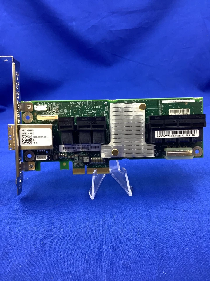 INTEL RES3FV288 36Port 12Gb/s SAS/SATA PCIe RAID Expander Card - Image 3 of 4