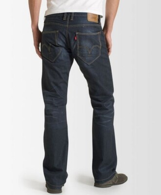 Levi's Men's 514 Slim Straight Utility Jeans Coated Scraped 30W x 32L 385140001