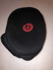 Genuine Beats Studio 2 3 Wireless Hard Zipper Case, Case Only - Black/Red