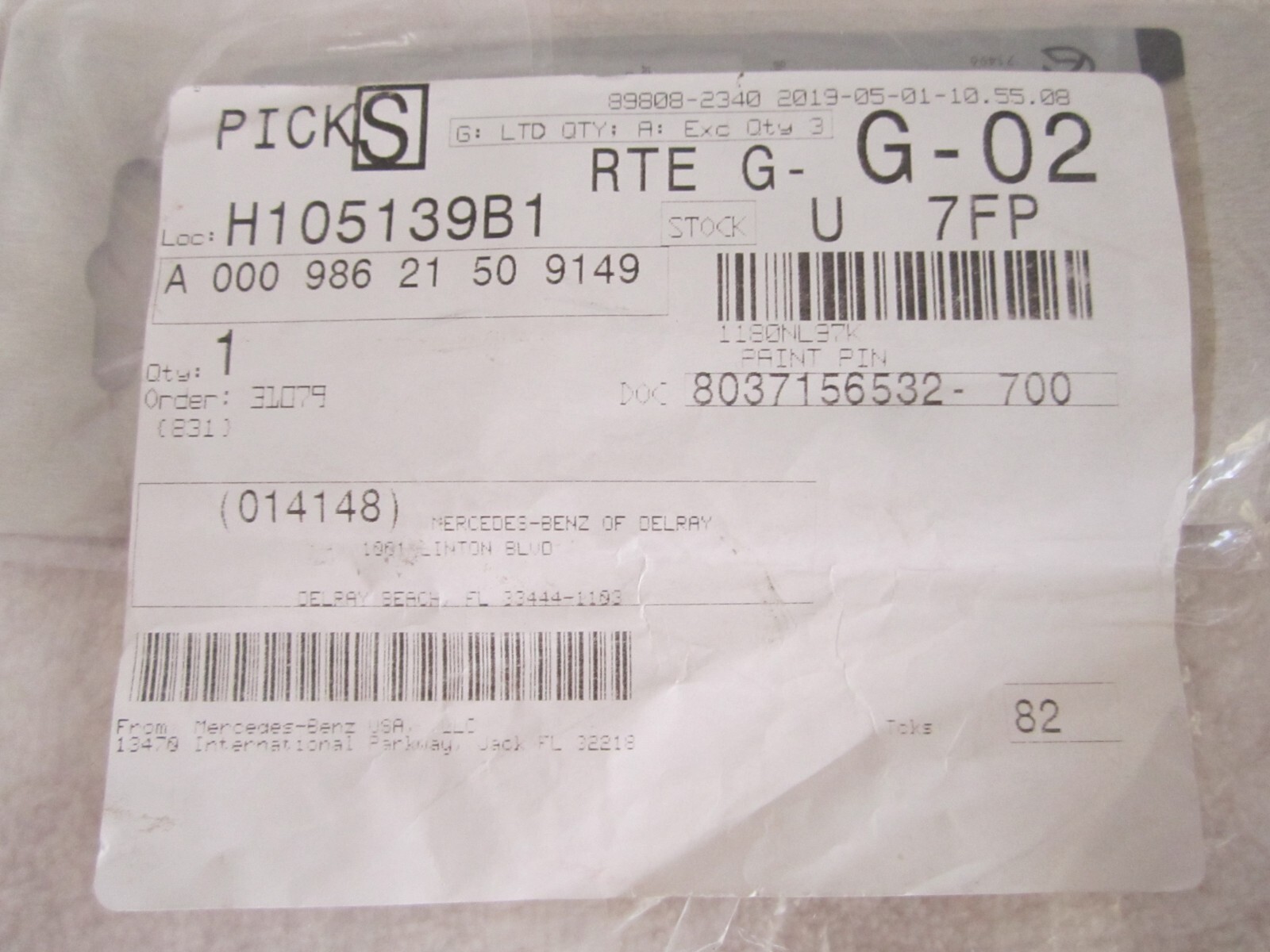 OEM Genuine Mercedes Benz Touch Up Paint 149 Polar White eBay