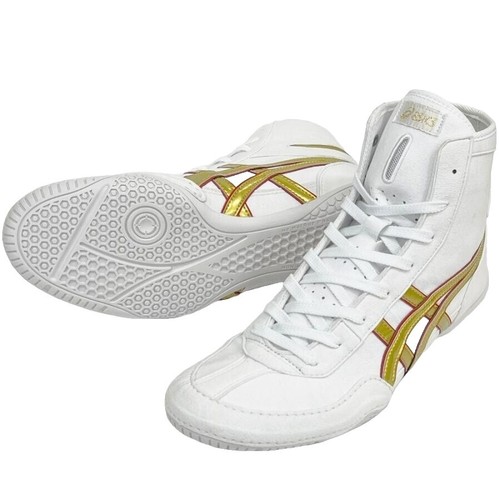 ASICS Boxing/Wrestling Shoes PRIME ATTACK A525 Red x Gold US10.5