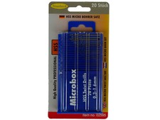 20 HSS Mini Bohrer Spiralbohrer Bohrersatz Mikrobohrer Minibohrer 0,3mm - 1,6mm