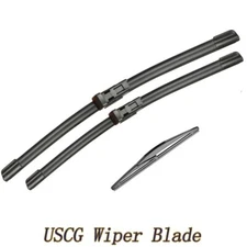 Front & Rear Windshield Wiper Blades For Honda CR-V 2023 - 2025 OEM Quality