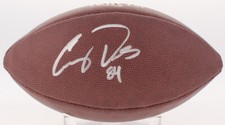 Corey Davis Autographed Full Size NFL Football JSA Witnessed COA