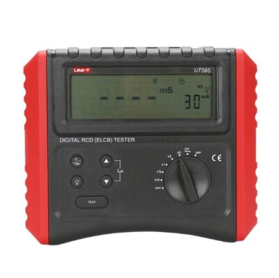 Uni-T UT585 Digital Rcd Testers Auto Ramp Leakage Circuit Breaker Meter zf