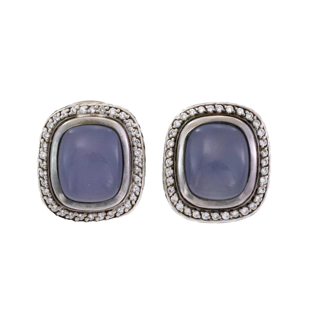 David Yurman Chalcedony Earrings