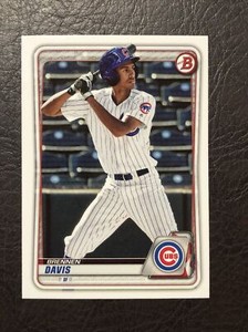 2020 Bowman Prospects Brennen Davis Rookie Chicago Cubs #BP-141 🔥 QNTY AVAIL