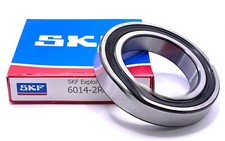 SKF 6014 2RS C3 DEEP GROOVE BALL BEARING, RUBBER SEALED 70x110x20 mm