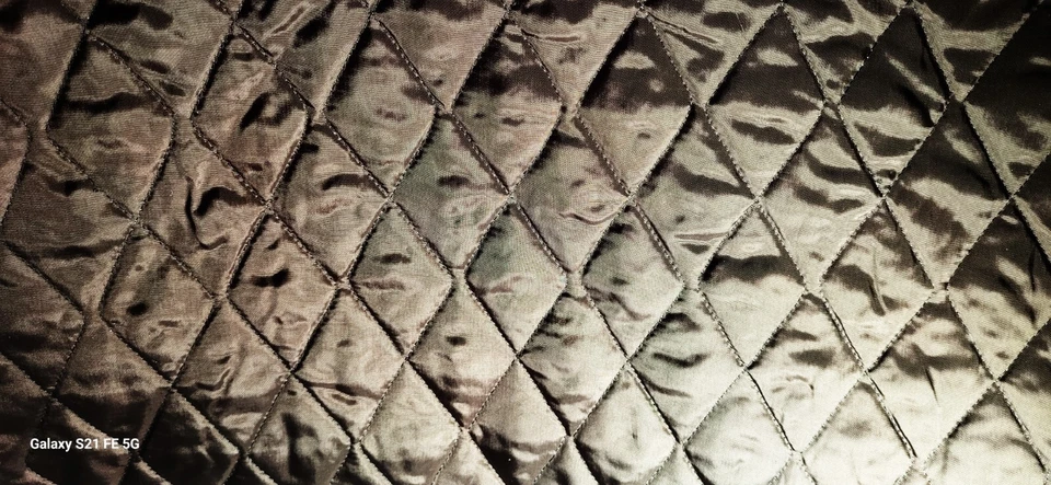 Ripstop BROWN POLYECTER Fabric WITH NAP Remnants Size: w 1yd.7" x 1yd.24" - Image 3 of 4