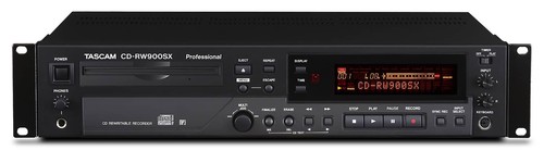 Tascam CD-RW900SX Pro Audio CD Recorder & Player w/ 19" Rack-Mount Chassis (2U) - Picture 2 of 3