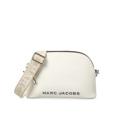 Marc Jacobs Small Dome Crossbody Leather Bag Color Cotton New JL026047