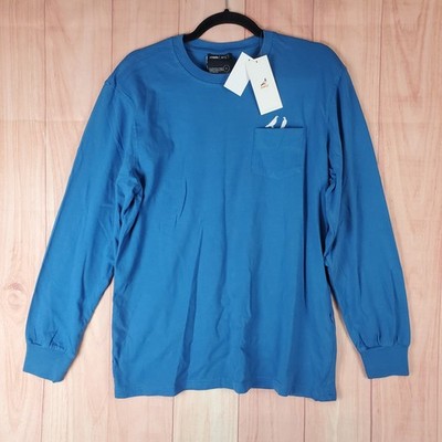 Staple NrG Shirt Mens Small Blue Cotton Winged Hills Country Club Early Birds