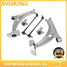 Front Lower Control Arms Suspension Kit Sway Bar for VW CC Passat 06-10 Tiguan