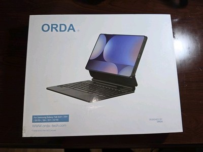 ORDA Magnetic Backlit Keyboard + 3 Case Holder Tab S10+/S9+/S8+ 12.4''