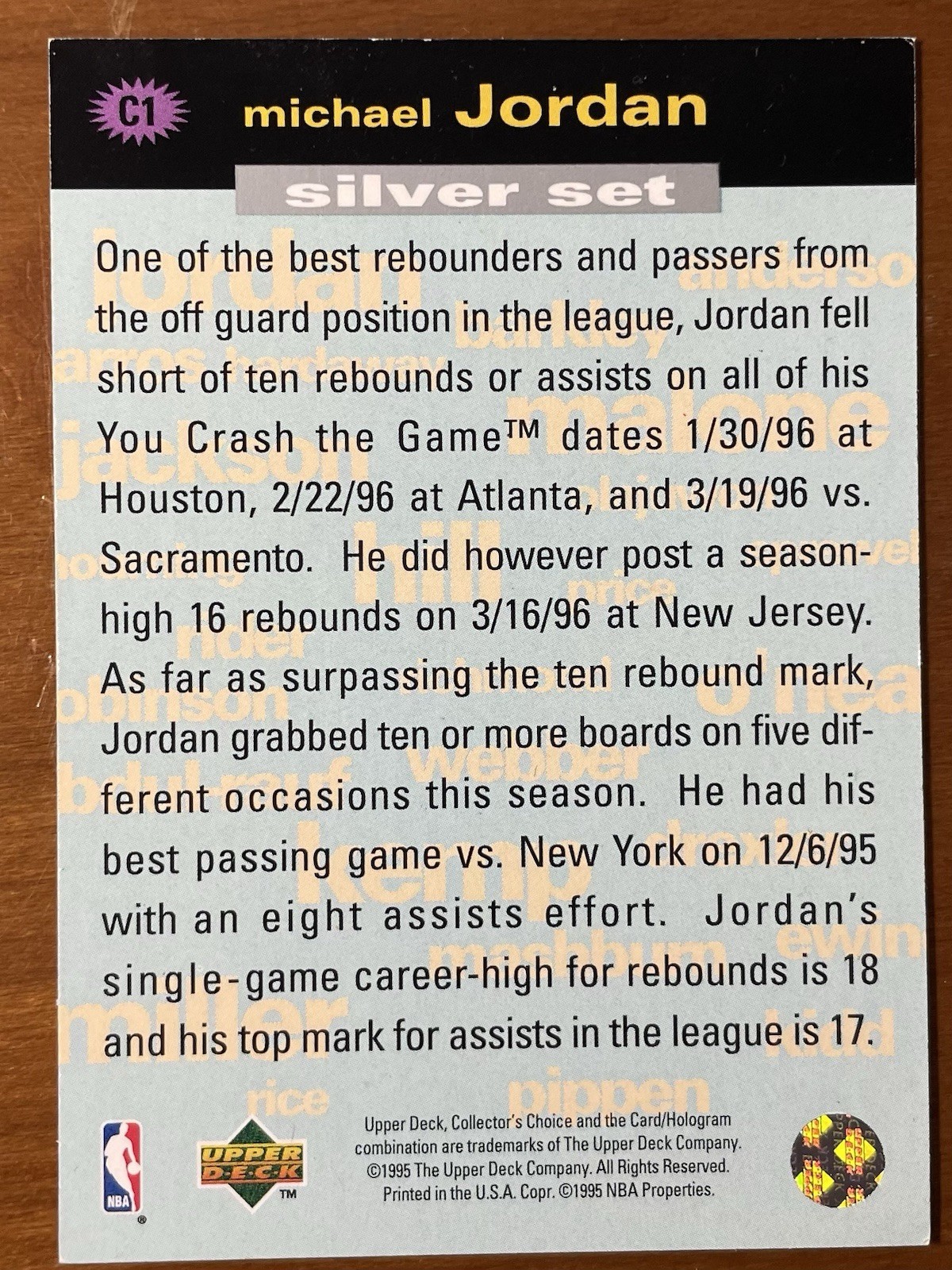 Michael Jordan Card Lot 1990s Inserts Fleer Metal Upper Deck Bulls  thumbnail 18