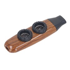 Dual Hole Kazoo Flute Adjustable Wind Instrument For Performing Music MVGR