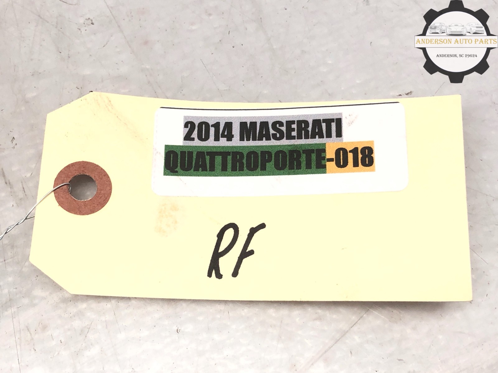 2014-2019 MASERATI QUATTROPORTE GTS 3.8L V8 RIGHT PASS SIDE TURBOCHARGER OEM