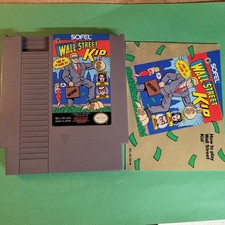 Wall Street Kid - Loose w/ Manual - Great - NES