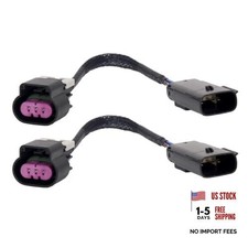 2Pcs HID to LED Headlight Conversion Harness Headlamp Wiring Connector Adapter