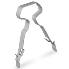 LINIAN 2.5mm Grey T&E Cable Clips Fire Rated Twin and Earth 1LCG25 - 100 PACK