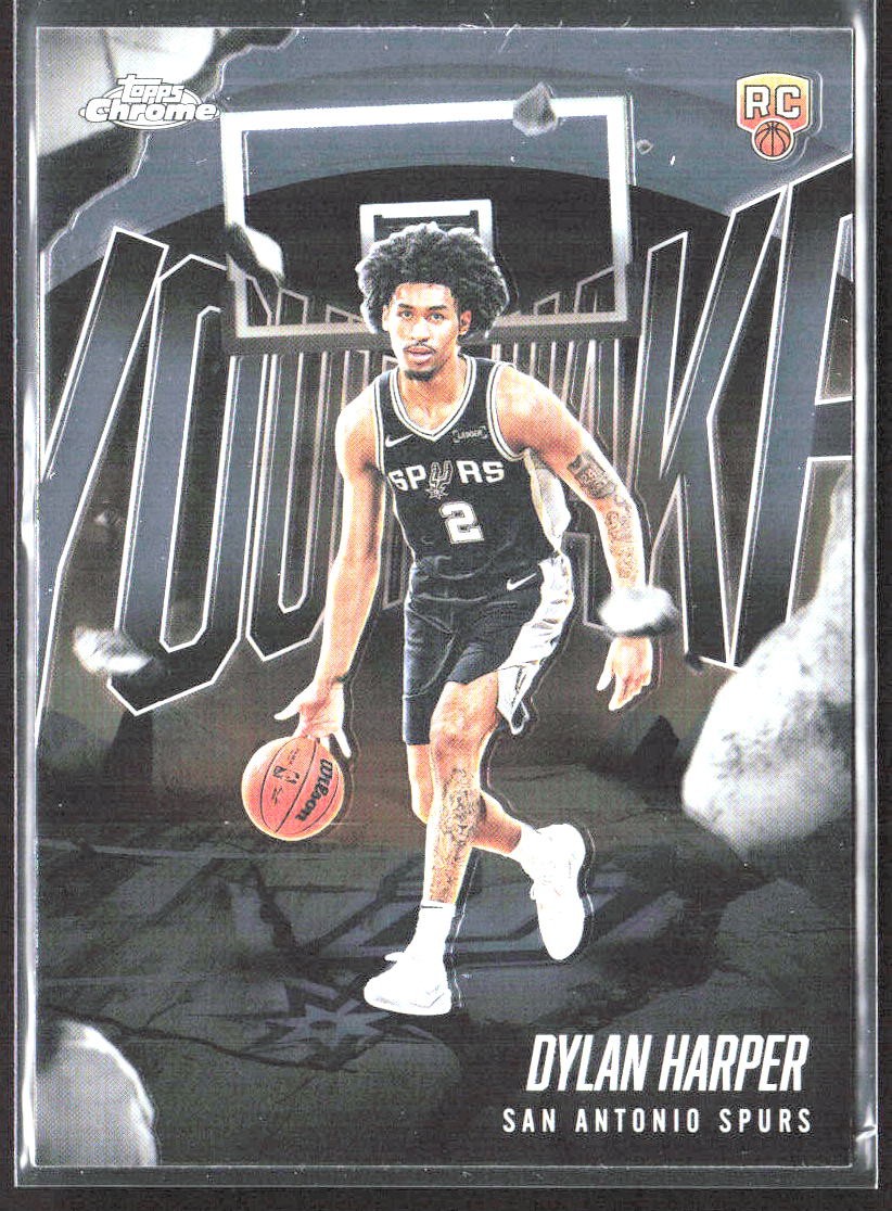 2025-26 Topps Chrome #YQ-2 Dylan Harper Youthquake
