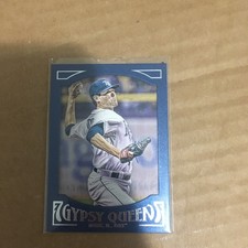2016 Topps Gypsy Queen Framed Blue #93 Matt Moore