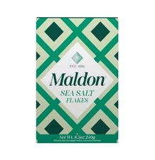Maldon Salt, Sea Salt Flakes, 8.5 oz (240 g), Kosher, Ounce (Pack of 1) 
