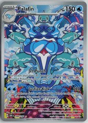 Palafin 200/197 Illustration Rare Obsidian Flames