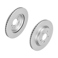 F.Becker Bremsscheiben BelüFtet Hinten Rechts Links FüR Opel Zafira Tourer C Mk