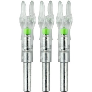 Nockturnal GT Lighted Nocks (Pack of 3), Green