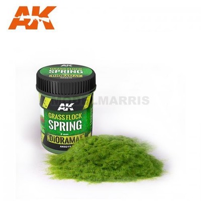 AK-8219 Grass Flock 2mm Spring