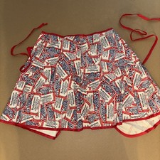 Vintage 80s Budweiser Wrap Apron AOP Rare Super Cool Collectible Beer