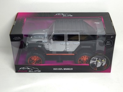 Jada Pink Slips 1/24 2023 Jeep Wrangler Chase
