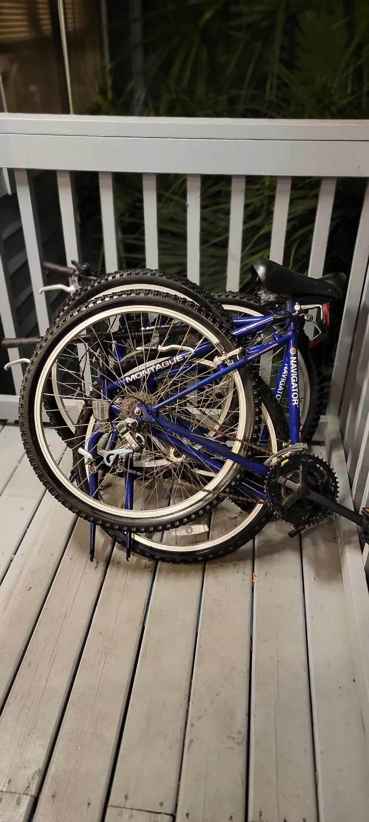 🔥 2 Matching Montague Navigator Folding Bikes – “Vintage” Full-Size Folders – $