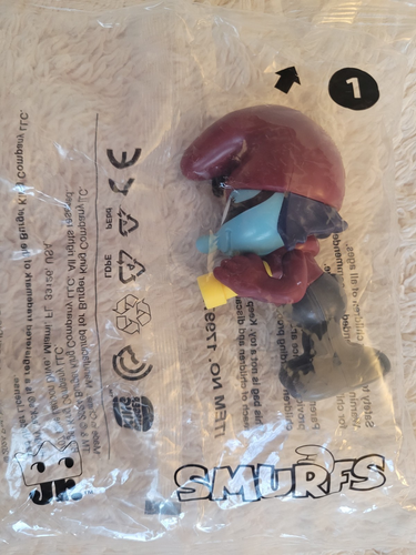 Hungry Jacks 2025 Smurfs Kids Toy Moxie Girl Smurf Action Figure New Sealed - Picture 6 of 6