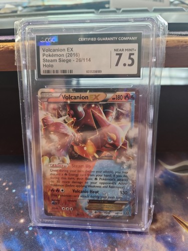 Volcanion-EX graded CGC 7.5 for sale on eBay