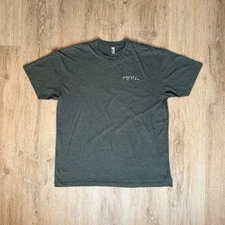 Los Angeles Apparel Grateful Dead Graphic T-Shirt Green XL Minimalist Cotton 