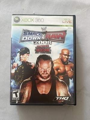 THQ: WWE SmackDown vs. Raw 2008 Featuring ECW (Xbox 360) [CASE/DISC/NO MANUAL]