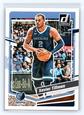 2023-24 Donruss Xavier Tillman #157 Memphis Grizzlies