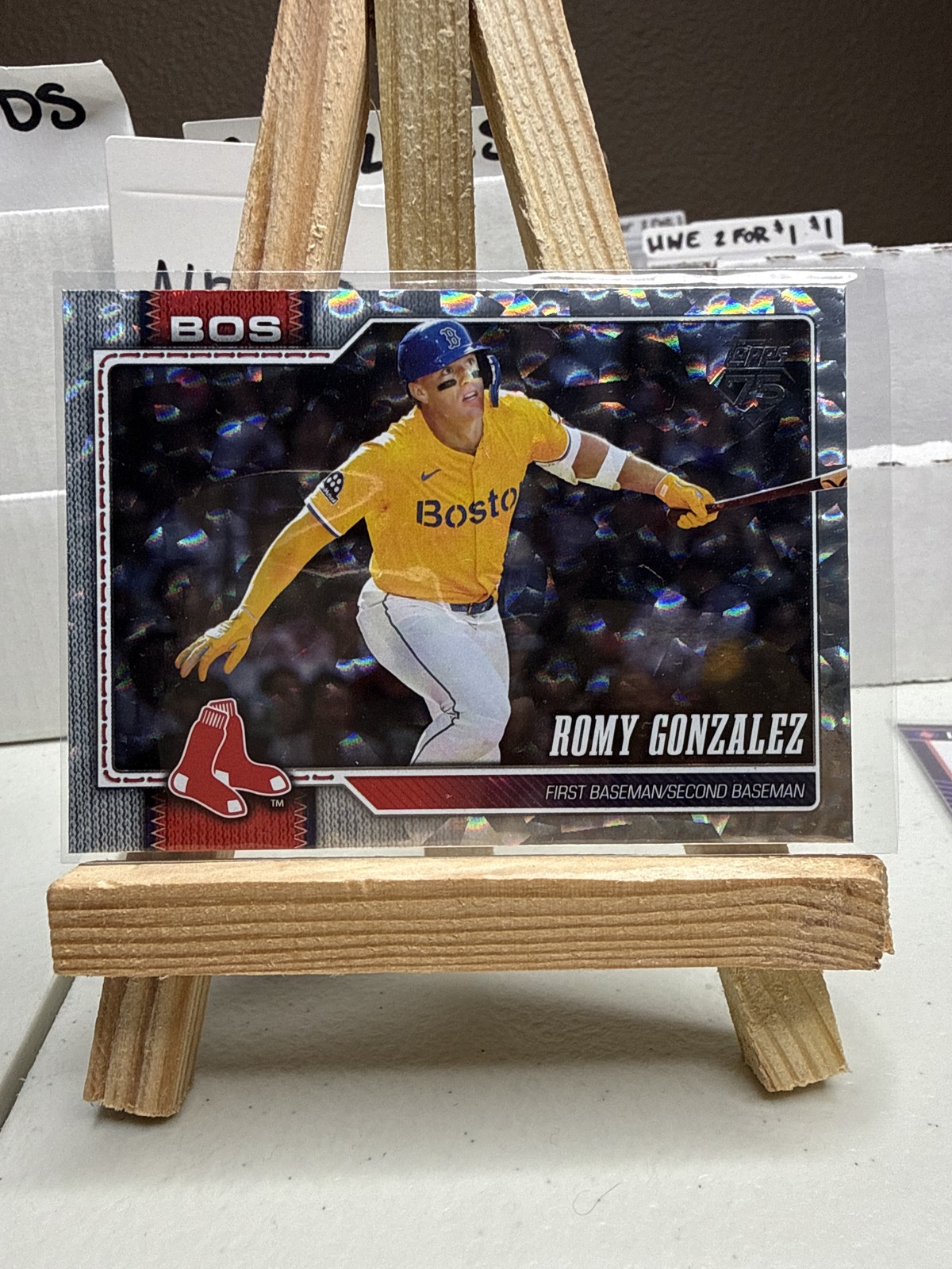 2026 Topps #294 Romy Gonzalez Diamante Foil