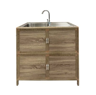 Outdoorspüle L Gerti Sonoma Gartenspüle Campingspüle Messespüle HTI-Living