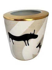 Vaso Rosenthal Bvlgari Pa. Rupestre Porcellana Designer Home Design Decorazione