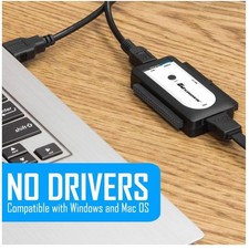 Portable USB 2.0 to SATA/IDE Adapter