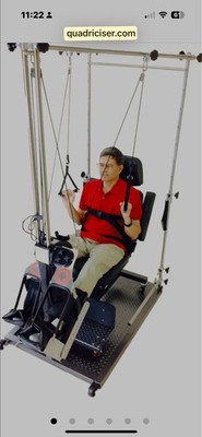 Quadriciser Post Stroke Exerciser