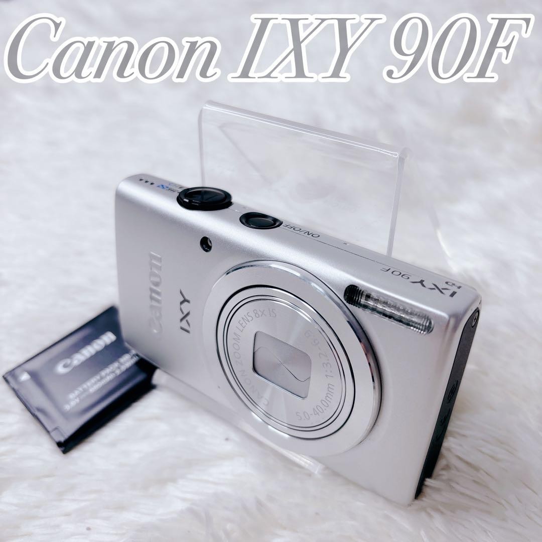 Canon IXY 90F Digital Camera Silver Excellent Condition Compact Model