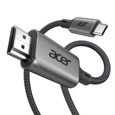 USB C to HDMI Cable 10 ft, 4K 60Hz USB Type C to HDMI 2.0 Braided Cord